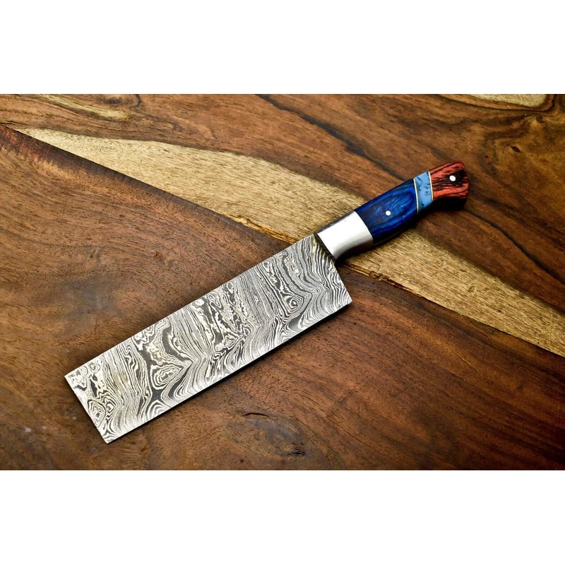 Custom Damascus Steel Chef Knife 512Layer Forged Fillet Knife With Pakka Handle 0