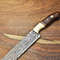 Premium Handmade Damascus Fillet Knife  Full Tang Kitchen Knife With 4mm Thick Blade 1