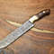 Premium Handmade Damascus Fillet Knife  Full Tang Kitchen Knife With 4mm Thick Blade 0