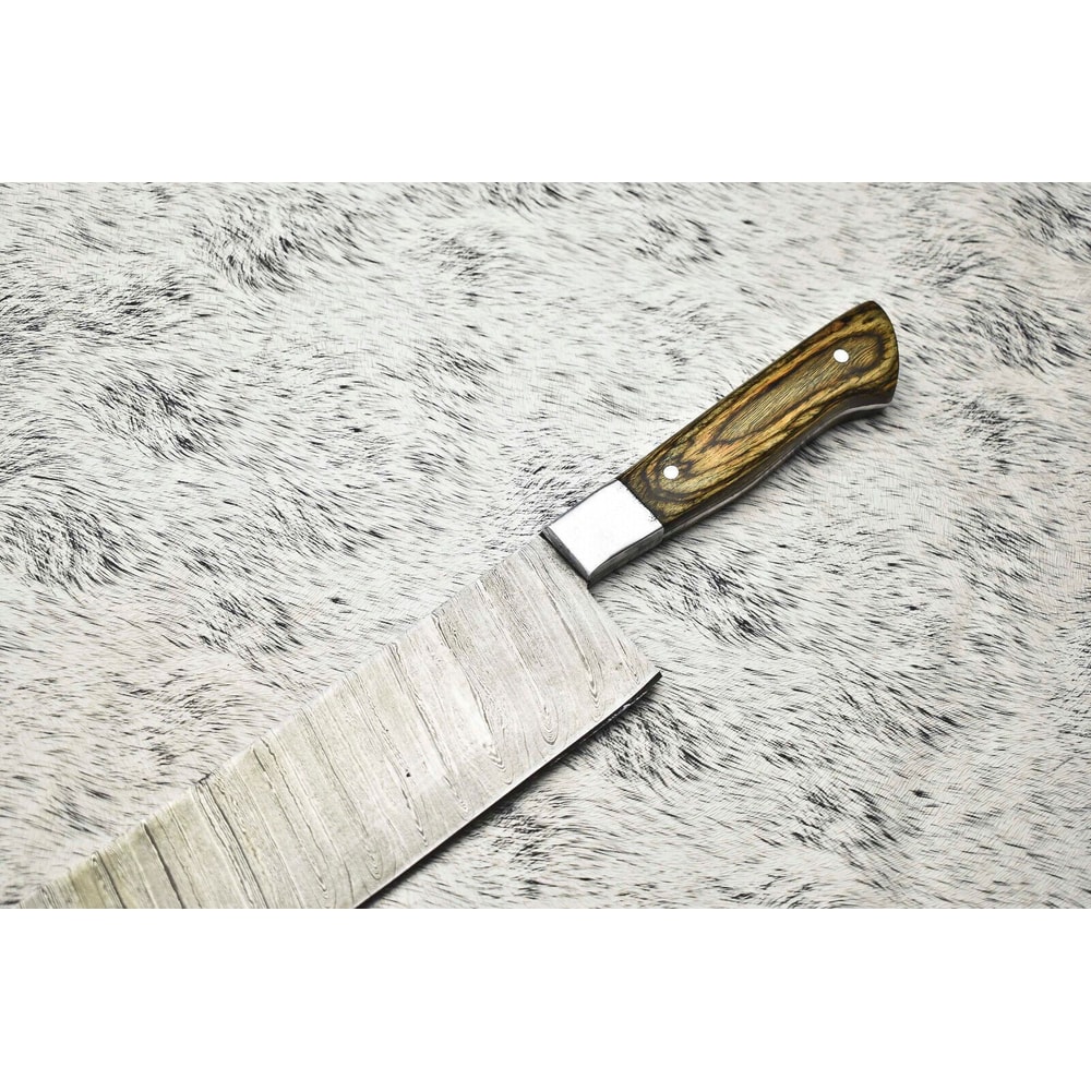 Damascus Steel Chef Knife Hand Forged Fillet Knife For Kitchen Outdoor Use 1