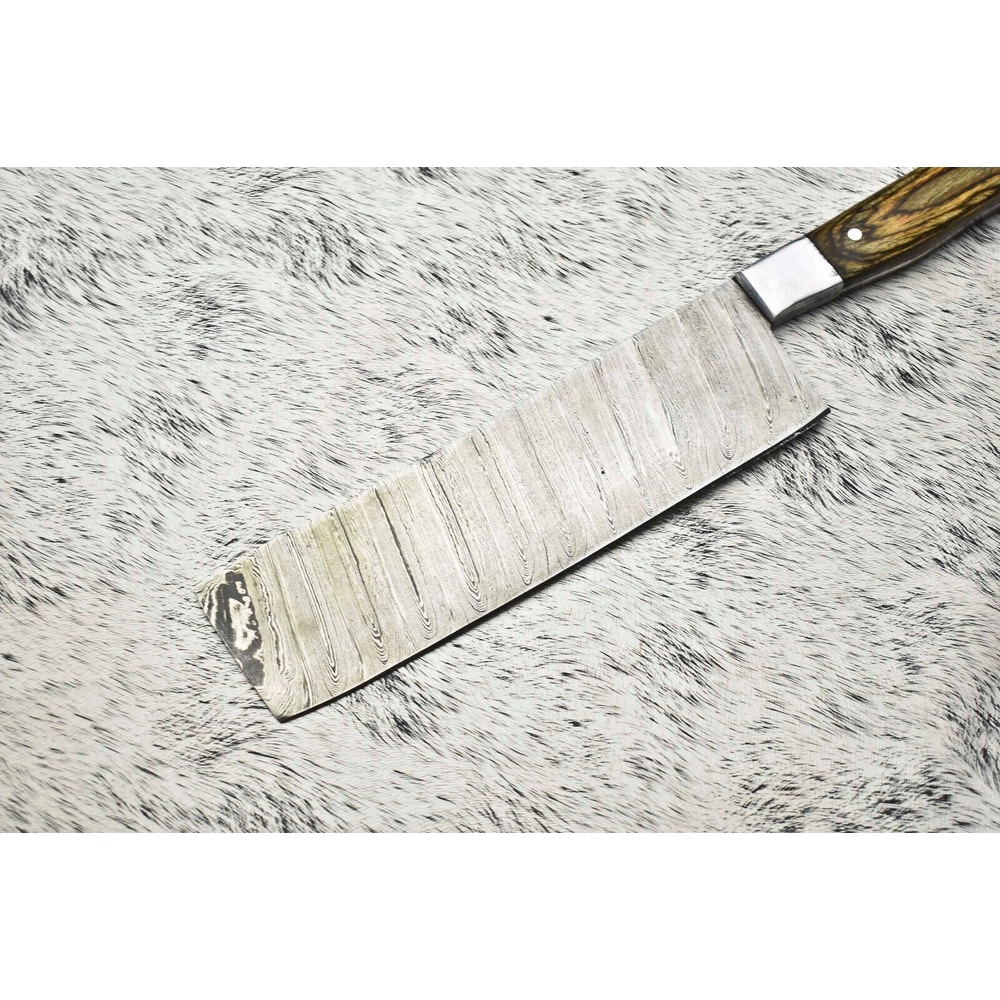 Damascus Steel Chef Knife Hand Forged Fillet Knife For Kitchen Outdoor Use 2