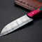 Custom Damascus Steel Fillet Knife Handmade Forged Chef Knife With Pakka Wood Handle 2
