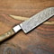 Beautiful Hand Forged Damascus Fillet Knife Full Tang Kitchen Knife 12 Overall Length 3