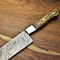 Beautiful Hand Forged Damascus Fillet Knife Full Tang Kitchen Knife 12 Overall Length 1