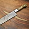 Beautiful Hand Forged Damascus Fillet Knife Full Tang Kitchen Knife 12 Overall Length 0