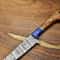 Luxury Damascus Fillet Knife 512Layer Forged Blade With Polished Pakka Wood Handle 2