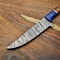 Luxury Damascus Fillet Knife 512Layer Forged Blade With Polished Pakka Wood Handle 3