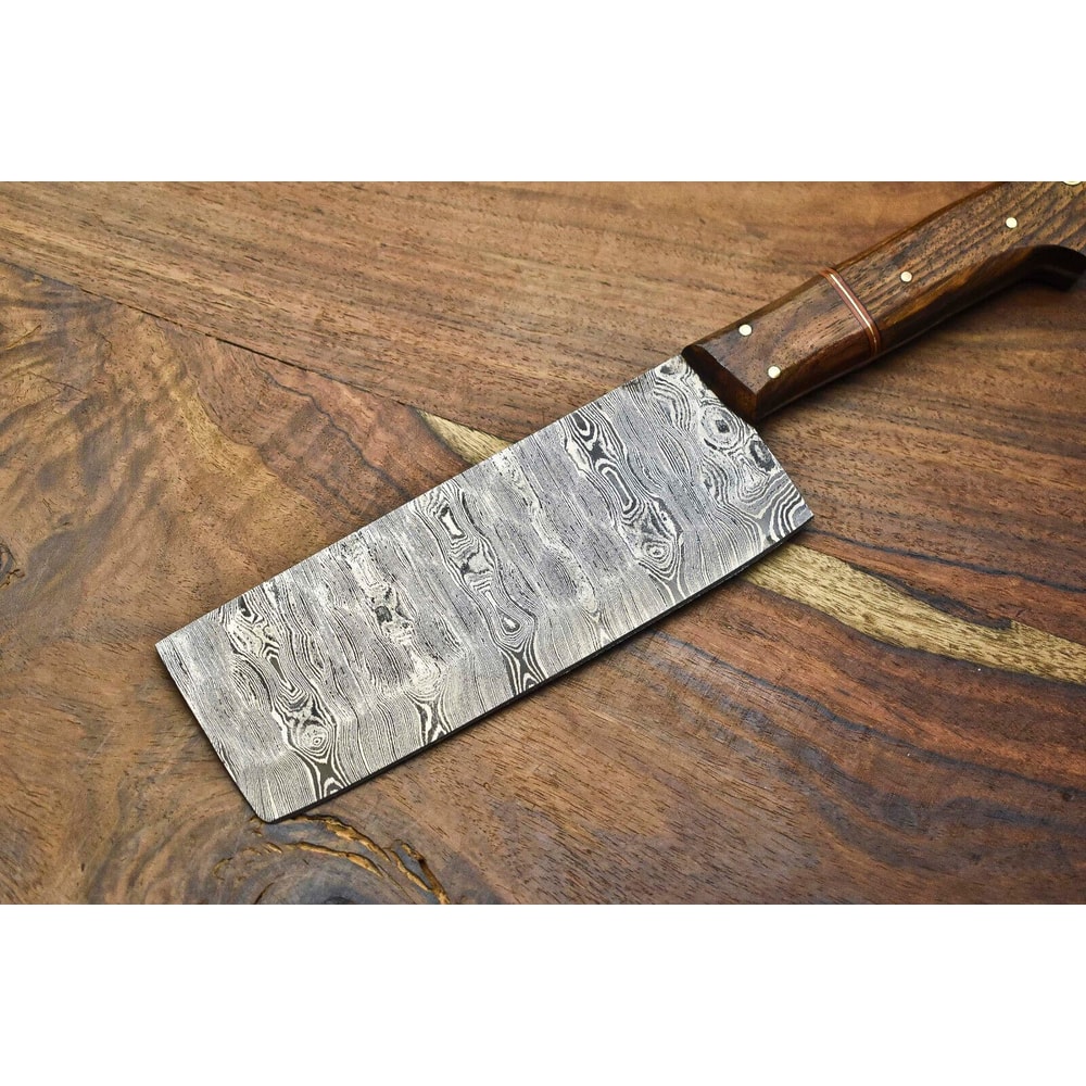 Professional Damascus Steel Fillet Knife Handmade Full Tang Blade With 4mm Thickness 2