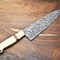 HighEnd Handmade Damascus Knife 12Inch Fillet Knife With Stunning Blade Pattern 3