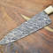 HighEnd Handmade Damascus Knife  12Inch Fillet Knife With Stunning Blade Pattern 2