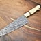 HighEnd Handmade Damascus Knife 12Inch Fillet Knife With Stunning Blade Pattern 0