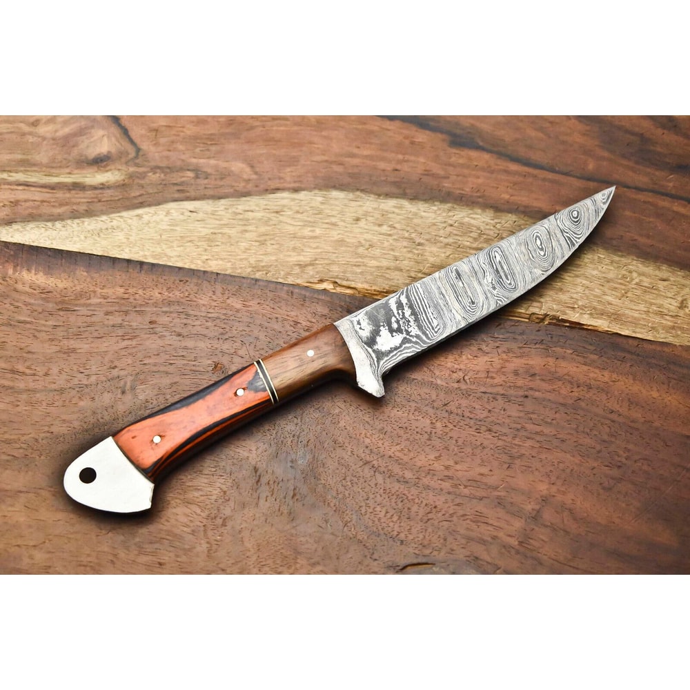 Masterpiece Forged Damascus Fillet Knife Handcrafted Chef Knife For Culinary Experts 3