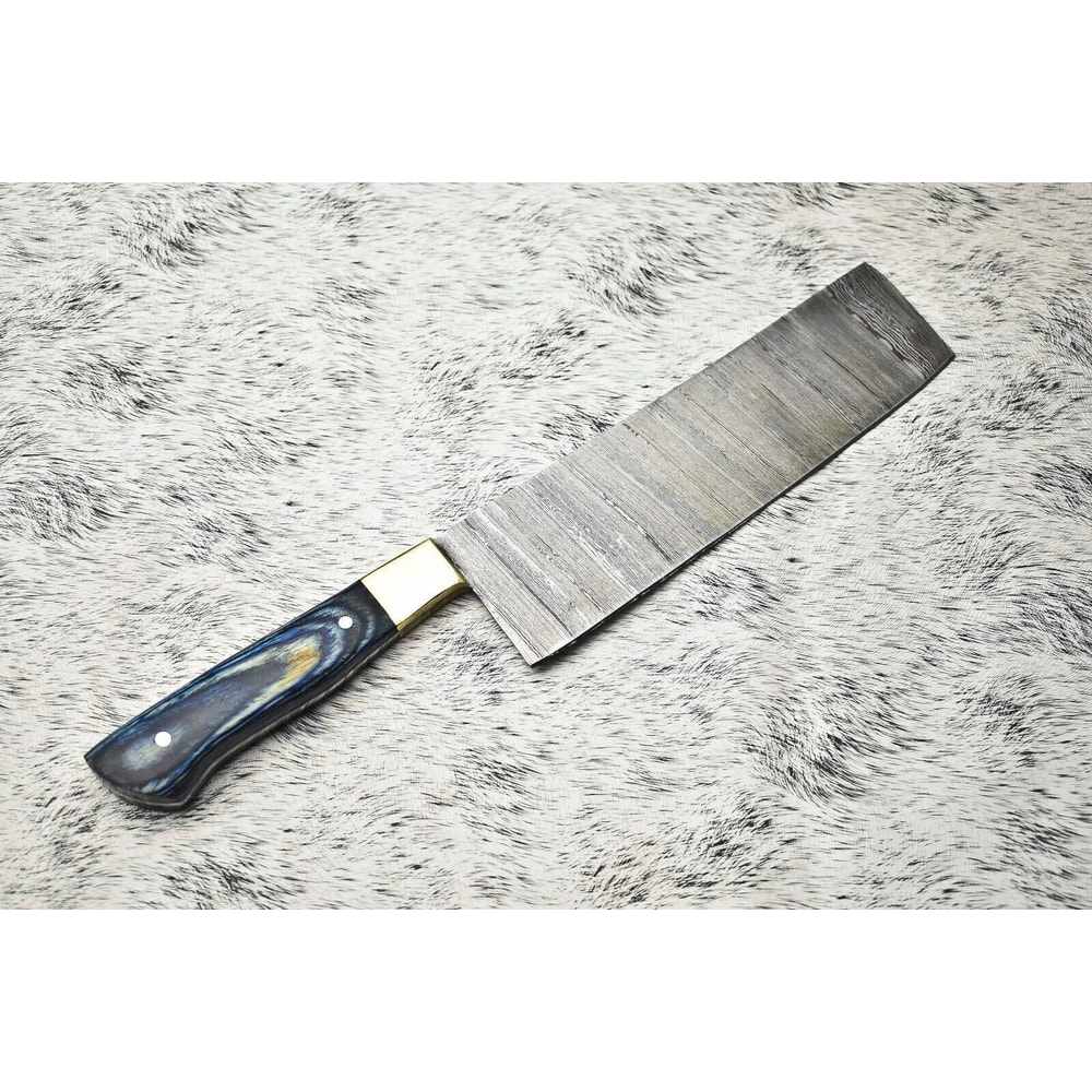 Handmade Damascus Chef Knife 512Layer Full Tang Fillet Knife With Pakka Handle 0