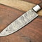 Custom Forged Damascus Steel Fillet Knife Handmade Chef Knife With Premium Pakka Handle 2