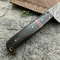 Authentic Damascus Steel Fillet Knife 12 Handmade Chef Knife With Full Tang Design 3
