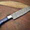 Traditional Handmade Damascus Steel Knife Forged Fillet Blade For Culinary Precision 3