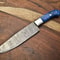 Traditional Handmade Damascus Steel Knife Forged Fillet Blade For Culinary Precision 2