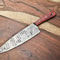 Hand Forged Damascus Steel Knife 12 Full Tang Fillet Knife For Kitchen Outdoor Use 0