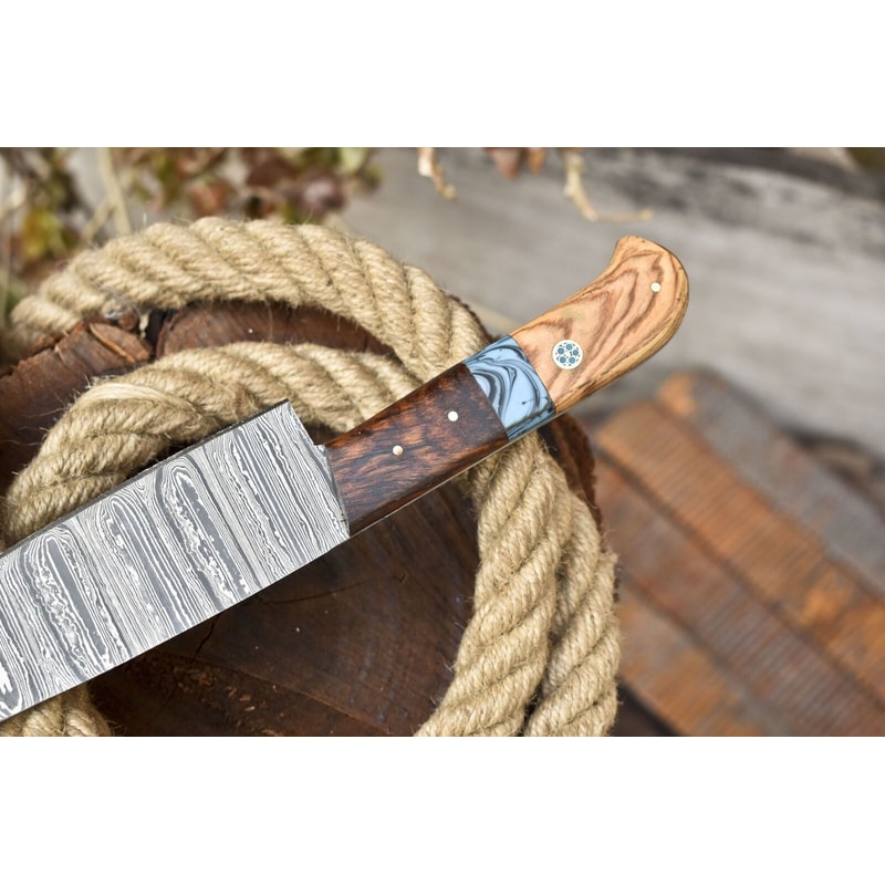 Razor Sharp Damascus Fillet Knife Handmade Forged Chef Knife For Precision Cutting 1