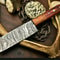Professional Damascus Chef Knife Handmade Fillet Knife With 4mm Thick Forged Blade 0