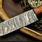 Professional Damascus Chef Knife Handmade Fillet Knife With 4mm Thick Forged Blade 2