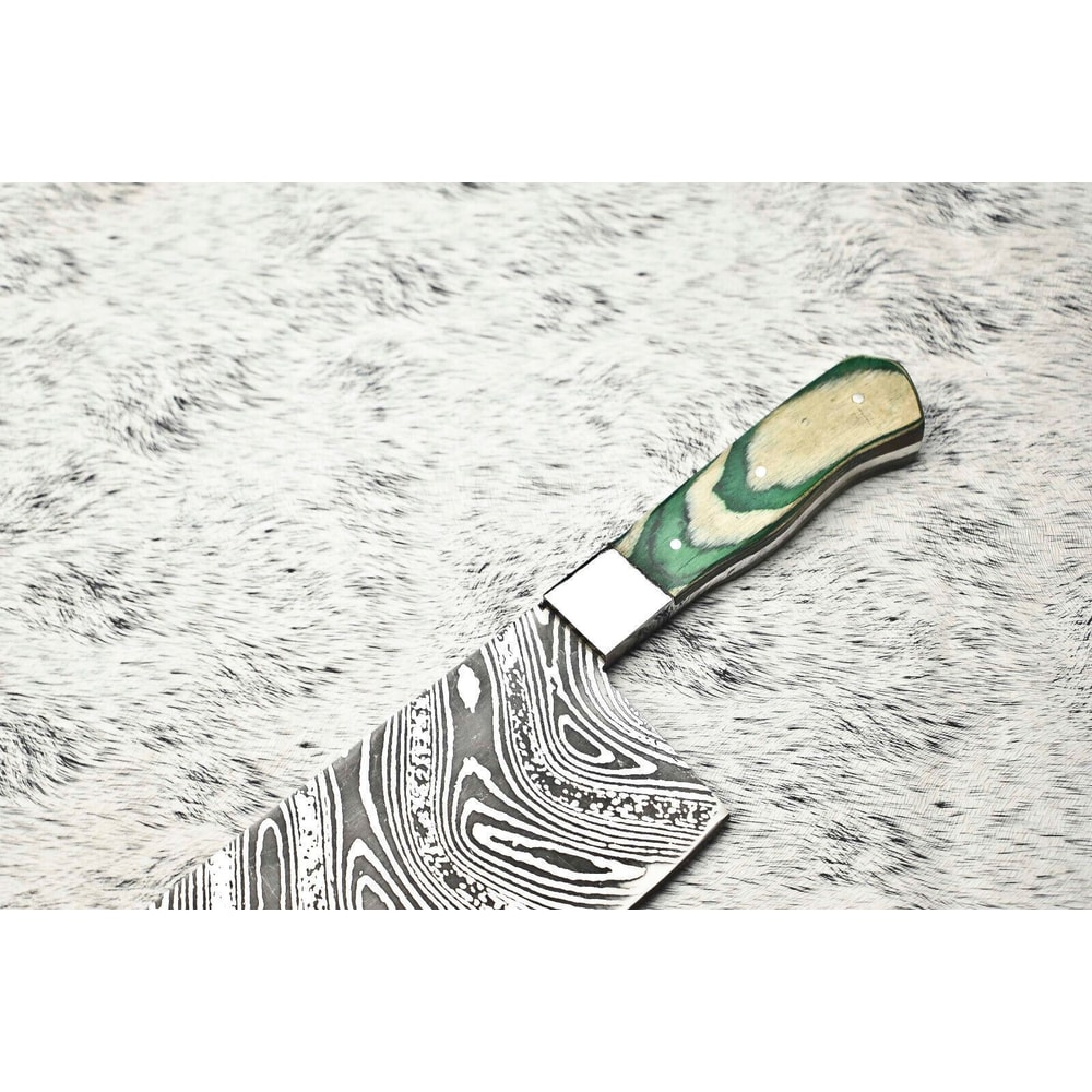 Damascus Chef Knife Handmade Fillet Knife With 4mm Thick Forged Blade 2