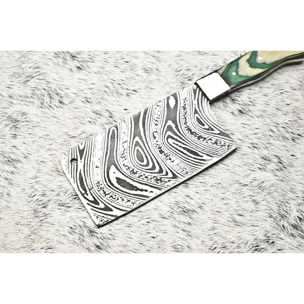 Damascus Chef Knife Handmade Fillet Knife With 4mm Thick Forged Blade 3