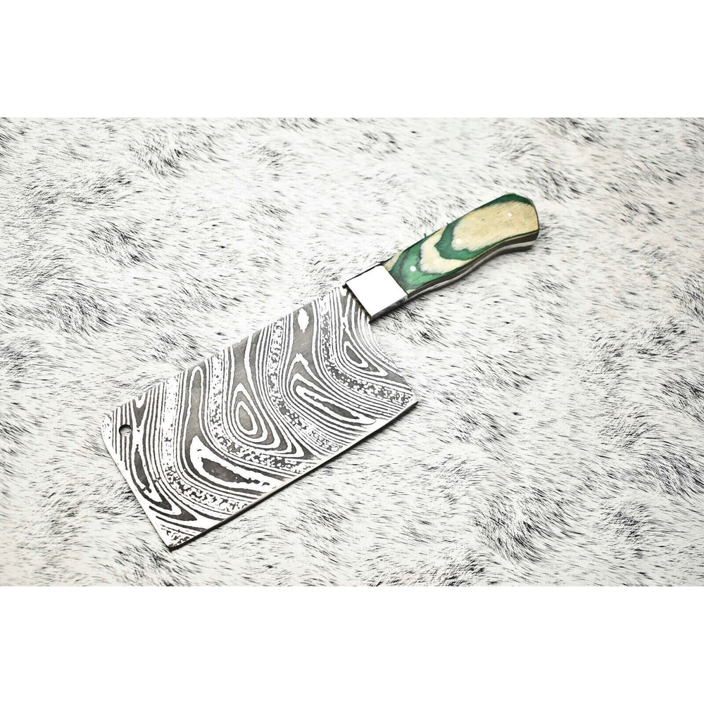 Damascus Chef Knife Handmade Fillet Knife With 4mm Thick Forged Blade 0