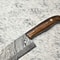 Damascus Fillet Knife Handmade Chef Knife With Stunning Blade Pattern 1