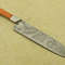 Damascus Steel Fillet Knife  Handmade Full Tang Blade For Culinary Experts 3