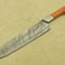 Damascus Steel Fillet Knife Handmade Full Tang Blade For Culinary Experts 0