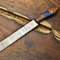 Handmade Damascus Fillet Knife Forged Steel Chef Knife With Wooden Handle 0