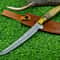 Artisan Forged Damascus Steel Knife Handmade Fillet Blade With Steel Bolster 3