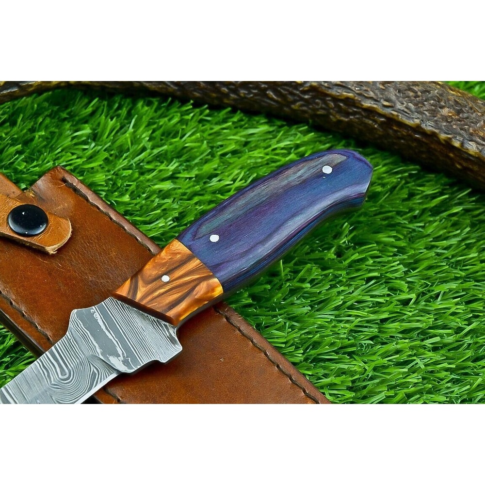 Hand Forged Damascus Chef Knife 512Layer Fillet Knife With Pakka Wood Handle 1