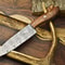 Custom 12 Damascus Steel Kitchen Chef Knife Hand Forged Full Tang Blade 0