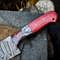 Handmade Damascus Steel Chef Knife  Full Tang Kitchen Knife With Razor Sharp Blade 1