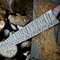 Handmade Damascus Steel Chef Knife  Full Tang Kitchen Knife With Razor Sharp Blade 2
