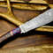 12 Custom Handmade Damascus Steel Chef Knife  Full Tang Kitchen Masterpiece 3