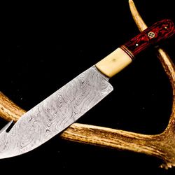 luxury 12" damascus chef knife – hand forged blade with exquisite craftsmanship