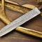 Masterpiece 12 Inch Handmade Damascus Steel Chef Knife Sharp Balanced 2