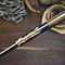 Hand Forged Twist Damascus Chef Knife  12 Full Tang Kitchen Knife With Hardwood Handle 1