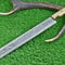 Stunning Hand Forged Damascus Steel Chef Knife 165 Custom Handmade Kitchen Knife 2
