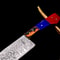 Custom 12 Twist Damascus Kitchen Knife Hand Forged Full Tang Blade For Chef Lovers 1
