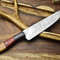 Professional 12 Handmade Damascus Chef Knife  Hardwood Handle  Forged Twist Blade 1