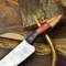 Professional 12 Handmade Damascus Chef Knife  Hardwood Handle  Forged Twist Blade 2