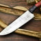 Professional 12 Handmade Damascus Chef Knife Hardwood Handle Forged Twist Blade 3