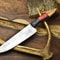 Professional 12 Handmade Damascus Chef Knife Hardwood Handle Forged Twist Blade 0