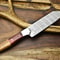 12 Handmade Full Tang Twist Damascus Chef Knife Wooden Handle Kitchen Blade 3