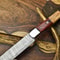 Rare 12 Damascus Steel Kitchen Knife Hand Forged Twist Pattern Perfect Gift For Chefs 1