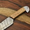 Hand Forged Damascus Steel Chef Knife 1000 Kitchen Knife With Wooden Handle 1